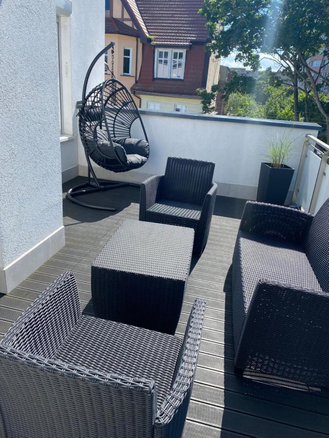 Apartament Przy Parku Z Duzym Tarasem ,Prywatny Parking Apartamento Świnoujście Exterior foto